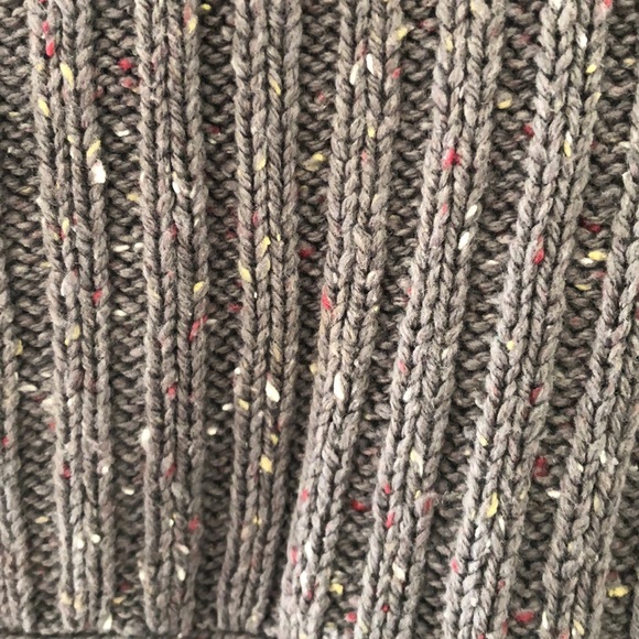 NWT Decree Womens  Shrug Sweater Large Gray - Picture 5 of 6